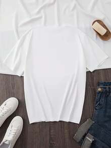 Women T-Shirts - White - View 2