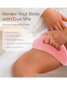 1 tấm Gua Sha bằng nhựa ABS, thích hợp cho lưng và mặt, có thể tái sử dụng, dùng tay, giúp thư giãn cơ bắp, giảm mệt mỏi cơ - Dụng cụ chăm sóc da và massage cơ bắp, dụng cụ Gua Sha toàn thân, dụng cụ Gua Sha mặt, bộ dụng cụ massage mô sâu, thư giãn cổ và vai, tấm Gua Sha hình lưỡi liềm, Gua Sha, dẫn lưu bạch huyết, giảm cellulite, tấm Gua Sha lưng, trường học, chuẩn bị năm học mới, du lịch, đồ dùng cần thiết khi đi du lịch, đồ dùng cần thiết tại nhà, spa, dụng cụ massage, massage, máy massage, spa - Hồng - Xem 3
