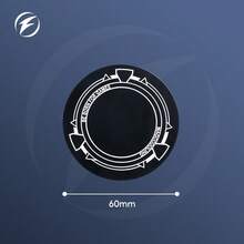 New Magnetic Phone Cooling Pad, Heat Dissipation Sticker Suitable For Gaming Cooling Fan, Compatible With IPhone, Phones, Phone Holder - Multicolor - View 14