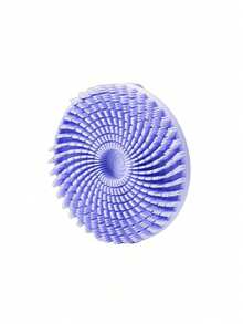 1pc Silicone Swirl Design Shower Brush - Deep Exfoliation And Cleansing - For Daily Use - Multicolor - View 12