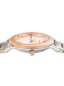 Juicy Couture Đồng hồ nữ tối giản thời trang, dây đeo thép không gỉ, quà tặng đồng hồ thạch anh cho phụ nữ. - Nhiều màu - Xem 5