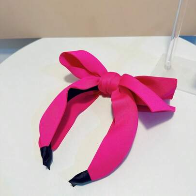 1pc Big Bow Headband For Women, Suitable For Party And Daily Use