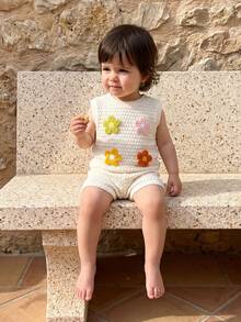 Young Girls Tank Top Co-Ords - White - View 7