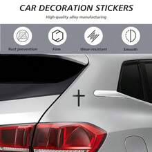 3 Pcs 3D Cross Car Decals Metal Jesus Emblem Cross For Car Exterior With Self-Adhesive 2.5"*1.8" Christian Auto Motorcycle Sticker For Trunk Tailgate Fender Decoration Black - như hình - Xem 4