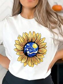 Plus Size T-Shirts - White - View 7