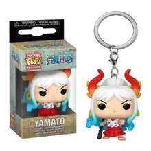 1个Funko POP口袋钥匙扣 海贼王 罗罗诺亚·索隆 大和 乔巴 乙烯基人偶 可动人偶模型玩具 生日礼物，送给家人、朋友和粉丝的完美节日礼物，毕业季礼物（款式随机） - 彩色 - 查看 5