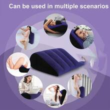 Newly Bed Pillow  Inflatable Pillow For Couples Soft Portable Positioning Triangle Square Circle Sofa Pillow  Positioners Cushion Sex Toys For Couples - 1PC - View 5