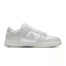 Nike 耐克女子Dunk Low休闲运动鞋 - 灰白色 - 查看 4