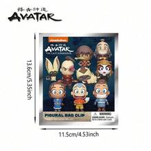 Monogram 1 pieza Bolsa ciega con figura coleccionable con clip de llavero con licencia oficial de Viacom, figura de personaje de anime y dibujos animados, regalo para fans - Multicolor - Ver 2