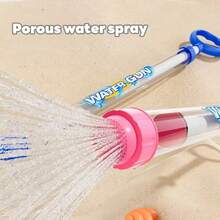 38cm 6 Stücke/3 Stücke/1 Stück Sommer ABS Feuerwerk Wasserpistole, Ausziehbares Design, Große Wasserspeicherkapazität, Geeignet für Schwimmbad, Strand, Rasen und Wasserpark, Wasserspiele - Verschiedenfarbig - Übersicht 6