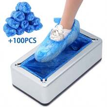 Automatic Shoe Cover Dispenser Machine Automatic Shoe Cover Machine Home - Silver - View 8