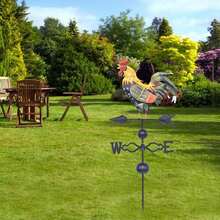 SENDERPICK Wind Vane  Wind Vane Rooster Weather Vane - Multicolor - View 1