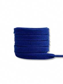 Solid Color Thick Double-Layer Woven Shoelaces, Classic Versatile Sports Shoes Laces For Men And Women, Polyester Woven Shoelaces - Multicolor - View 3