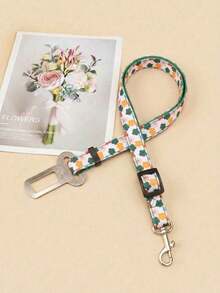 A Stylish And Unique Multicolor Small Flower Pet Cat And Dog Harness, Adjustable Dog Accessory, Perfect For Traveling With Kittens And Small Dogs (Not Suitable For Large Dogs) - Multicolor - View 5