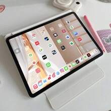 Ốp bảo vệ từ tính tương thích với iPad Pro 13 inch 2025 M5, iPad Air 11 inch 2026 (M4), iPad 11 inch thế hệ thứ 16/10, iPad Mini 7 inch, iPad Mini 6 inch 2024/2022 M2, iPad Pro 12.9 inch thế hệ thứ 4/5/6. - Màu be - Xem 4