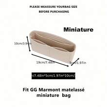 Ví đựng tiền GG Marmont - Màu be - Túi đeo vai mini tinh tế - Phụ kiện cao cấp dành cho nữ - Bền chắc - Màu Khaki - Xem 3