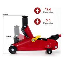 Car Jack - Red - View 3