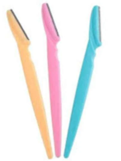 Kit 3 Navalhas Sobrancelha E Rosto Tineke Dermaplaning Color