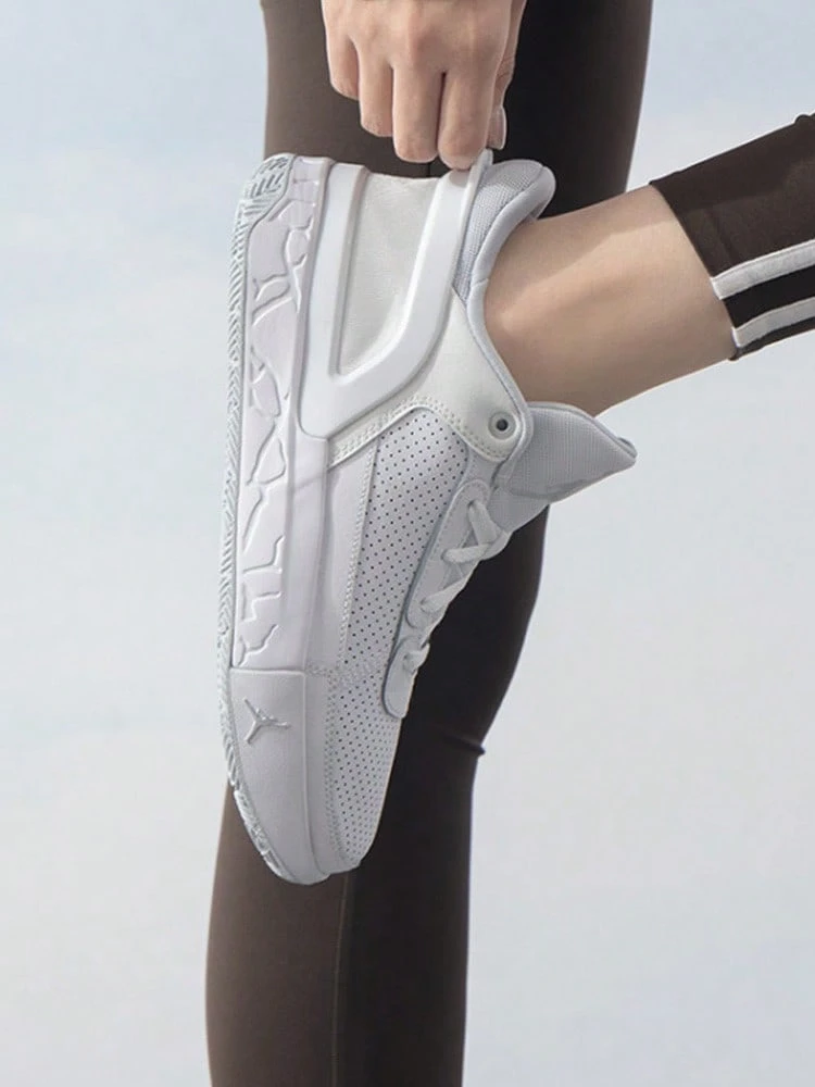 Nike Jordan DAY1 皮革 舒適百搭 防滑減震 低筒 籃球鞋 白色 - 白色 - 查看 1
