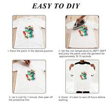 9PC DIY iron on transfers for tshirts,  Alaska Cruise   Carnival Season   Pool Days   Forever Chasing Sunshine   Ocean Breeze Salty Hair Palm Trees Sunsets Summer   Yeehaw Mermaid   Saltwater Heals Everything   Wander And Roam , Easy Heat Transfer for Clothing, T-Shirts, Jeans, Backpacks, Hats & Pillows,  Washable Stickers Perfect for Casual Style, Ideal Gift for Women and Men. - Zufälliger Stil - Übersicht 7
