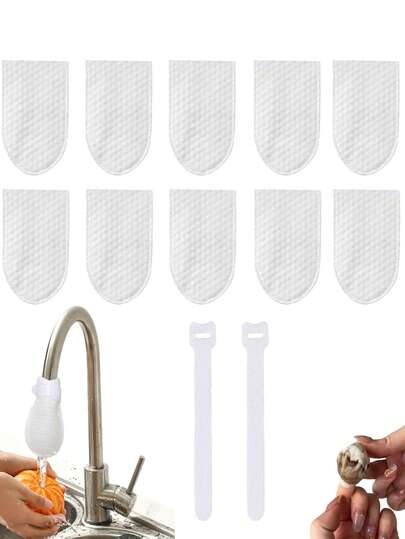 10/50/100/150/200Sets Faucet Filter Cotton Bag, Faucet Filter Bag, Faucet Filter Cotton Bag For Kitchen Sink For Cold And Hot Water Faucet Filters All The Scale, Sand And Sediments