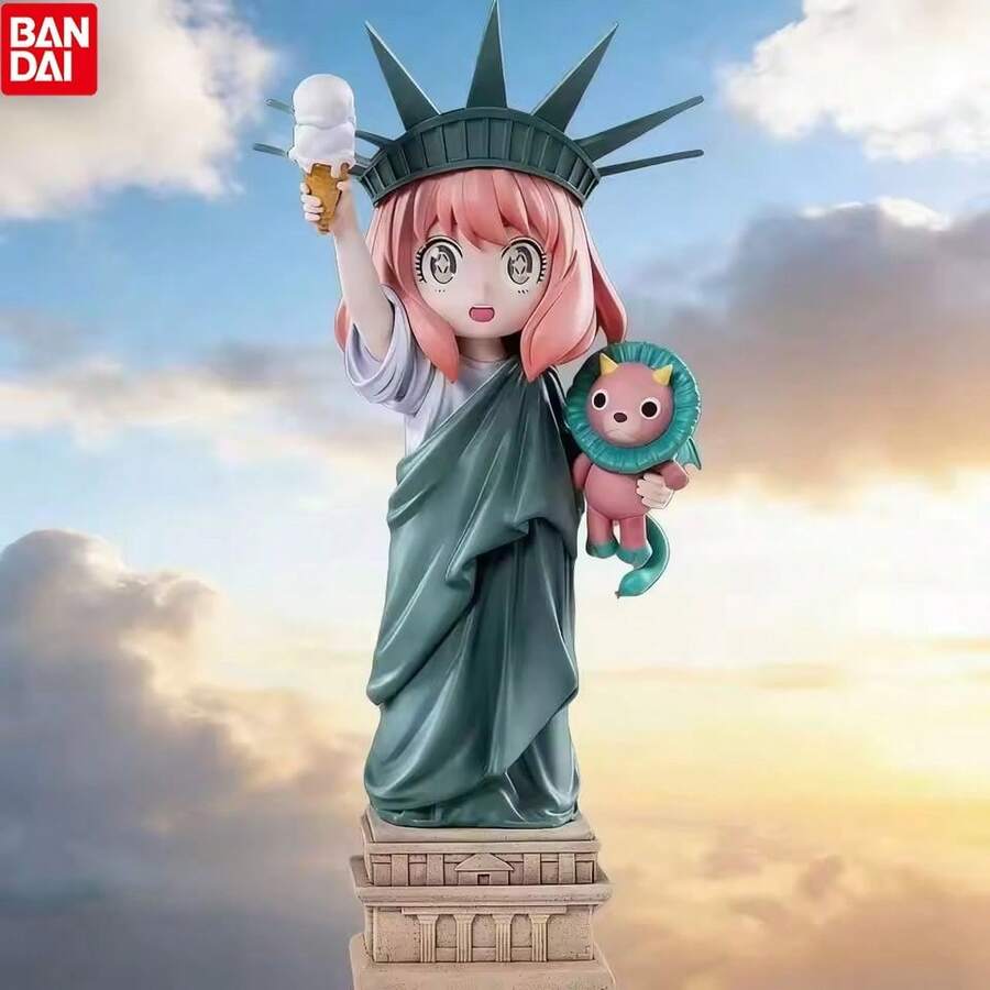bandai 動漫公仔 PVC 娃娃 Anya 哭泣版玩具 | 完美的父親節禮物 - 生日、週年紀念、畢業、返校、日、婚禮季節和節日粉絲禮物、收藏展示品、動漫主題派對贈品和 Cosplay 道具、收藏玩具禮物 - 彩色 - 查看 1