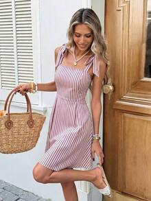 Women Midi Dresses - 羅莎 - 查看 7