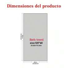 rectangular de 60*180cm para adultos para nadar,de secado rápido y absorbente suave para baño, cocina, viaje, regalo de vacaciones, gimnasio, playa, hotel, salón, ducha al aire libre, toallas para salón de belleza, hotel, deportes, artículos esenciales para el hogar, toalla, cuidado de la piel,Día de la Madre. - Tamaño - Ver 4
