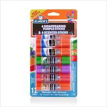 Scented Glue Sticks Variety Pack, Washable, , 6g Each, 12-Pack For School Crafts - 1 - View 2