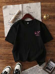 Women T-Shirts - Black - View 3