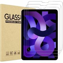 BOLLYMORE 3pcs Tempered Glass Screen Protector, Compatible With IPad, Compatible With IPad/Air/Pro/Mini/1/2/3/4/5/6/7/8/9/10/11th Gen/8.3 Inch/9.7 Inch/10.2 Inch/10.5 Inch/10.9 Inch/11 Inch/12.9 Inch/13 Inch/2018/2025/2022/Air 2024/Pro 2024/M2/M3/M4 - 3PCS HD Glass - View 21