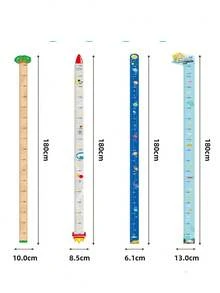 1pc Unicorn/Giraffe/Dinosaur Height Measurement Wall Sticker - Creative Cartoon Growth Chart Decal, Suitable For Room And Home Decor - Self-Adhesive Removable, Sticker, Wall Decal, Vinyl Decal, Home Decor, Spring Decoration, Refresh Your Home, Holiday Decoration Sticker, Birthday Graduation Gift - Multicolor - View 7