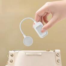 A Mini And Cute Tri Color Dimming Night Light | Adjustable Arm Clip Reading Light | Dry Battery Powered (Without Battery) | Learning Reading Light | LED Desk Lamp | Eye Friendly Warm Light Night Light - Black - View 11