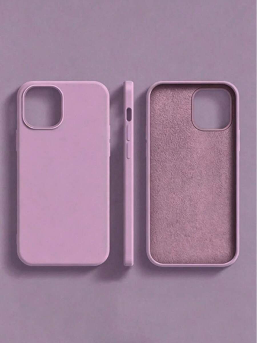 Ốp lưng điện thoại silicon lỏng dày 2.0mm tương thích với Apple 16 15 14 13 12 11Pro Max - nho đen - Xem 1