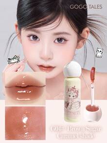 GOGO TALES GOGOTALES 可愛貓咪唇釉，打造豐盈水潤唇感，滋潤且適合所有膚色，輕盈長效透亮妝效，不易暈染褪色，口紅與唇彩複合式，適合日常自然輕盈妝容 - #G04 Milk Cat - 查看 6