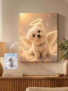 1 Tranh in ảnh theo yêu cầu trên vải canvas - Tranh nghệ thuật treo tường cá nhân hóa, Trang trí nhà tối giản - Tranh chất lượng cao có khung cho phòng khách, phòng ngủ, quà tặng đám cưới, kỷ niệm, ngày Valentine - Tranh canvas bền, tranh nghệ thuật treo tường, tác phẩm nghệ thuật phòng ngủ, bản sao ảnh chất lượng cao, phẳng 2D, hoàn hảo cho trang trí phòng. - Nhiều màu - Xem 3