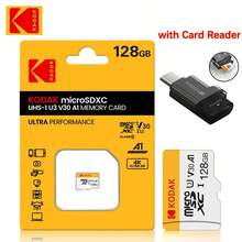 Kodak 柯达 MicroSD 卡带读卡器 128GB 64GB 32GB 16GB Class10 高速存储卡 U3 V30 A1 TF SD 闪存卡 MicroSDXC - 查看 9
