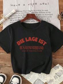Women T-Shirts - Black - View 2