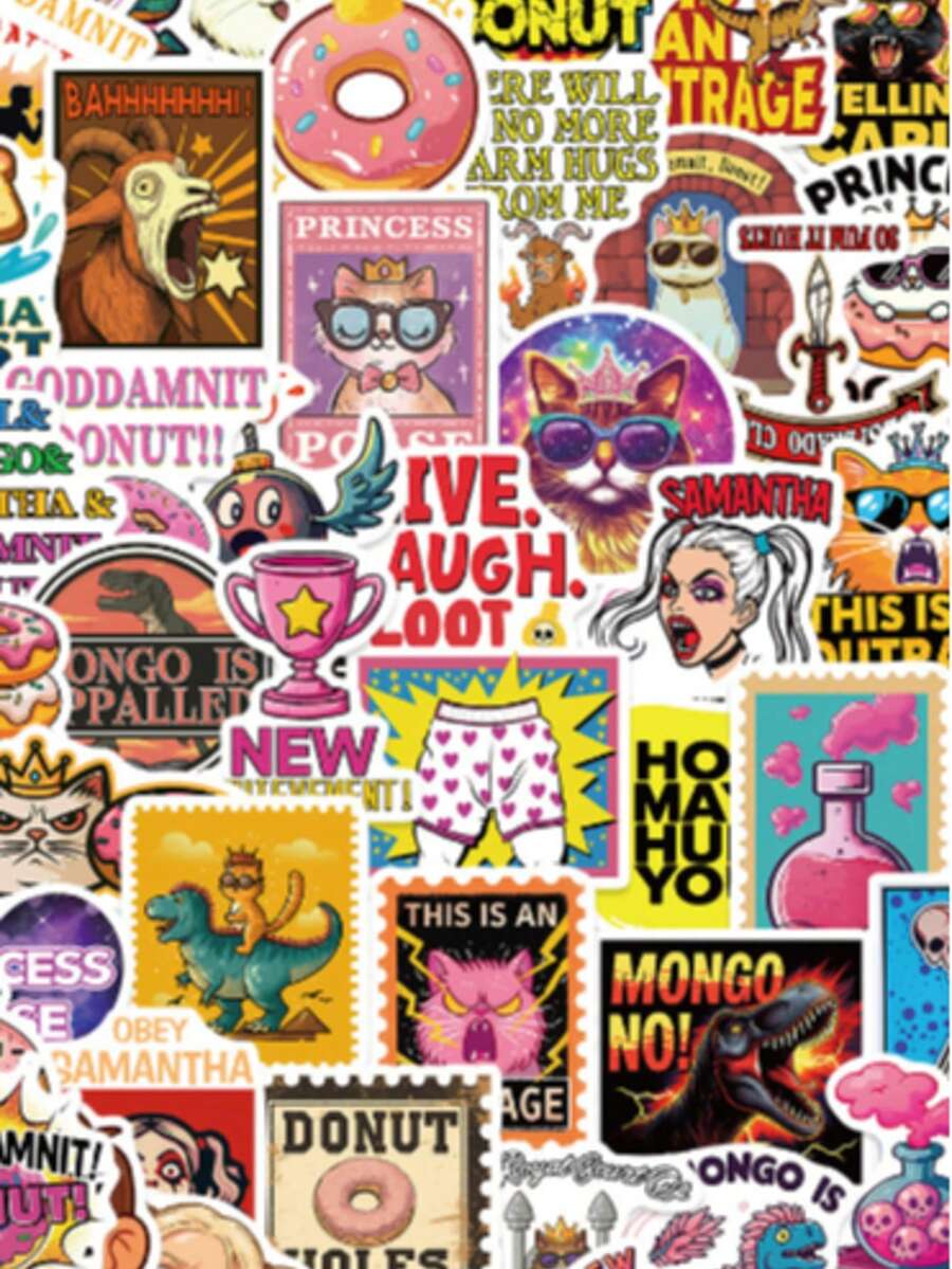 100Pcs Dungeon Crawler Carl Aesthetic Stickers Dungeon Crawler Carl ...