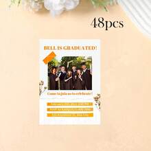 Customized Graduation/Wedding Cards, Customized Table Cards, Customized Menus, Customized Invitations, Customized Postcards, Customized Gift Tags, Customized Thank You Cards, Customized Message Cards, Customized Invitations, Restaurant, Party, Gifts, Party Supplies, Christmas, Valentine's Day, Mother's Day, Thanksgiving, Chinese New Year, Ramadan - Graduation Season Invitation - View 50