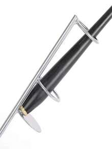1pc Round Stable Lure Fishing Rod Holder HRIN - Silver - View 6