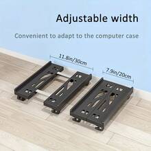 Universal Tray, Computer CPU Tray, Office Computer CPU Tray, Printer Tray, Movable Tray, Retractable CPU Tray, Suitable For Computers, Printers, Air Purifiers And Small Appliances - Multicolor - View 6