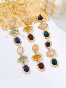 1 Pair Fashionable & Unique Women's Earrings - Geometric Earrings - View 8