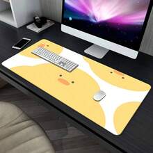 1 JlT Cute Chick Computer Mouse Pad Suitable For Office And Gaming - Large Size Adorable Chicken Face Design Compatible With Desktop/Laptop For Daily Office Or Gaming Use (Wrist Rest Comfortable) - Mouse Pad - View 4