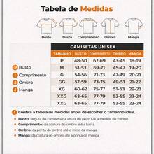 Camisa Camiseta feminina, estampa medalha de São Bento, estilo casual/streetwear, algodão, confortável. 100% Algodão - Rosa Bebê - Visão 2