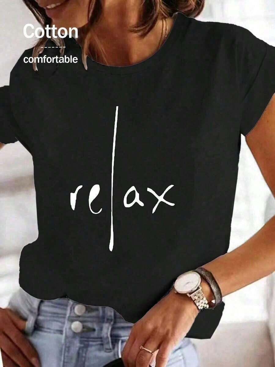 Women T-Shirts - Black - View 1