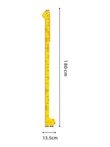 1pc Unicorn/Giraffe/Dinosaur Height Measurement Wall Sticker - Creative Cartoon Growth Chart Decal, Suitable For Room And Home Decor - Self-Adhesive Removable, Sticker, Wall Decal, Vinyl Decal, Home Decor, Spring Decoration, Refresh Your Home, Holiday Decoration Sticker, Birthday Graduation Gift - Multicolor - View 10