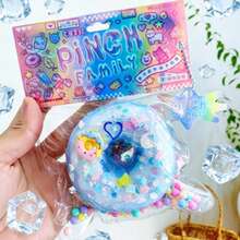 1pc Donut Soft Squeeze Toy, Slow Rebound Stress Relief Squishy, Mood Soothing & Pressure Relieving Fun Item - one-size - View 8