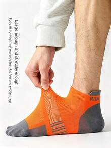 Kaos Kaki Pria Ukuran Besar 48, Kaos Kaki Olahraga Musim Panas, Ukuran Ekstra Besar, Kaos Kaki Lari Tipis dan Bernapas untuk Mata Kaki - MultiWarna - View 3