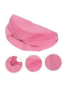 100/200/300Pcs Disposable Massage Headrest Face Covers Soft Comfortable Beauty Salon Bed Pads For Spas Clinics Lightweight Material Great For Convenience - Multicolor - View 1